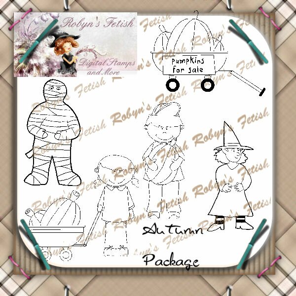 halloween and fall stamp set halloween and fall stamp set